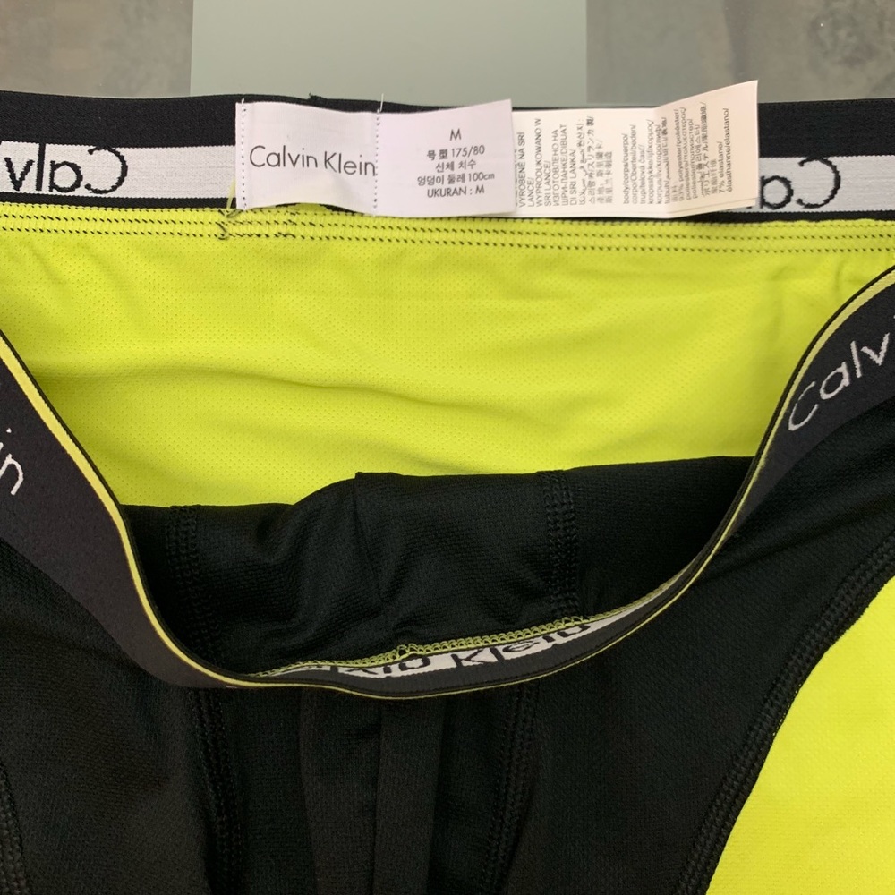 Calvin Klein Boxer Brief #NP19120 GREEN BLACK - Picture 2 of 3